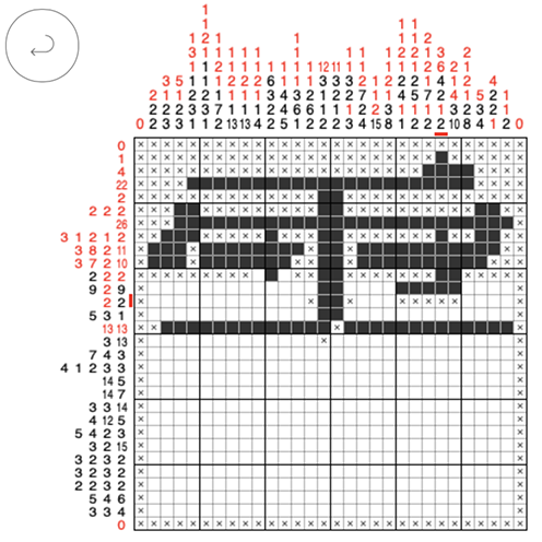 漢字イラストロジック 30マスを解いてみよう