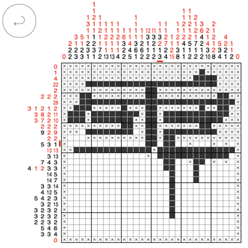 漢字イラストロジック 30マスを解いてみよう